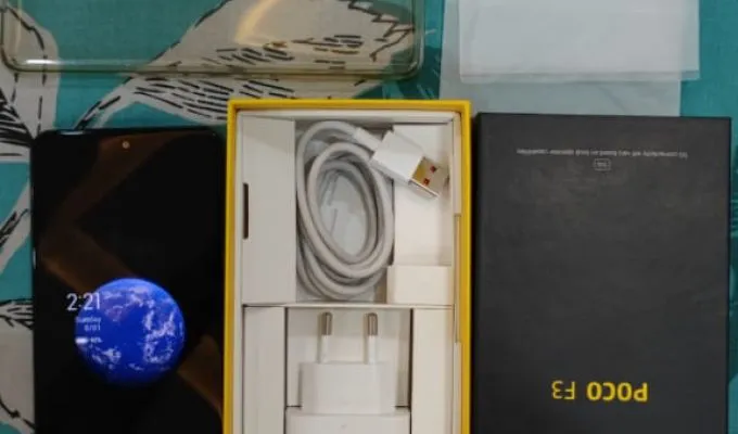 Poco f3 8 256gb condition 10/10 - photo 1