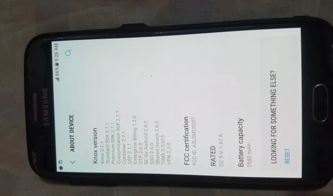 Samsung S6 - photo 1