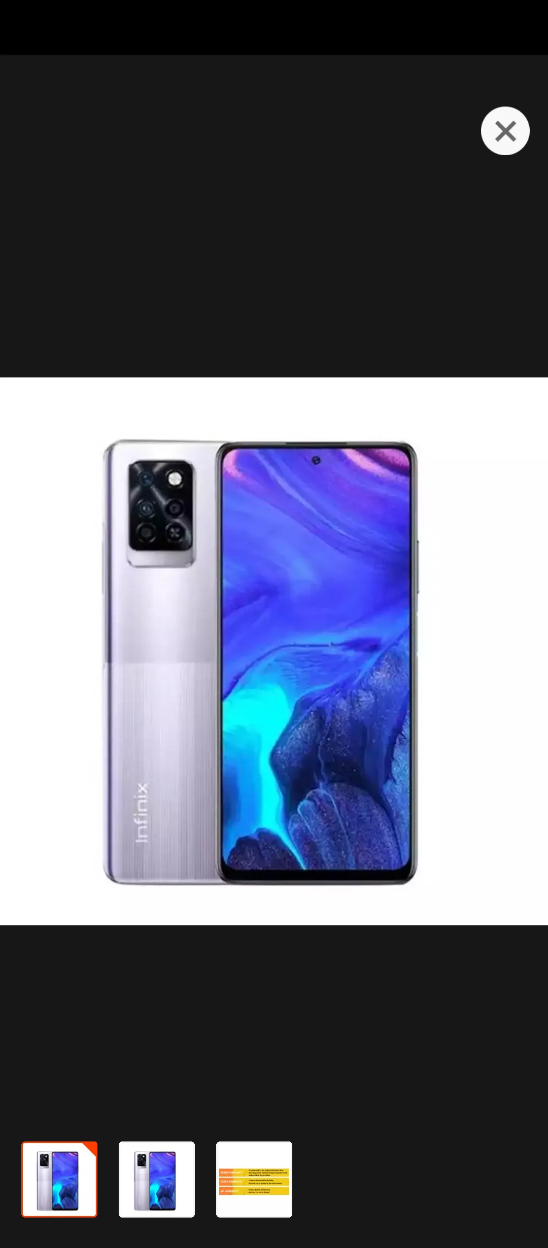 Infinix note 10 pro
