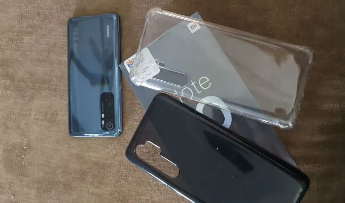 Mi note 10 lite with box 8gb variant lush condition - photo 3