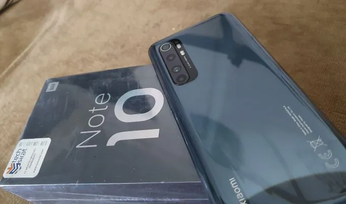 Mi note 10 lite with box 8gb variant lush condition - photo 1