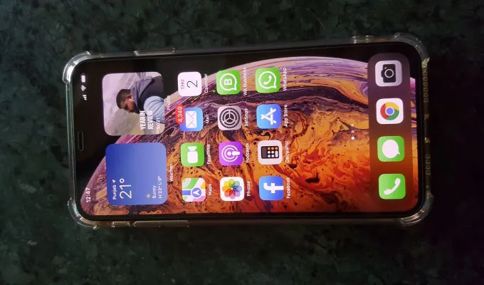 Iphone XS MAX 256 Duel sim PTA approved battery 100 percent - photo 1