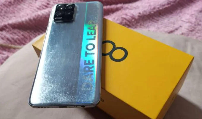 Realme 8 11/128 10/10 Condition with All Accessories - photo 1