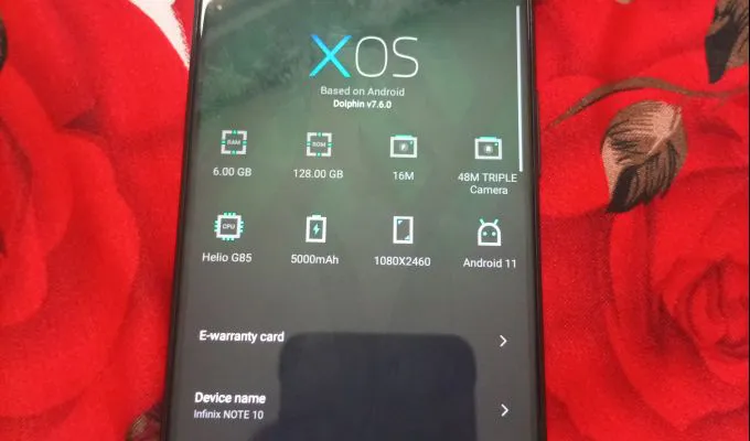 Infinix Note 10 - photo 2