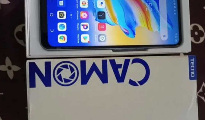 Tecno camon 17 2 months used condition 90 - photo 1