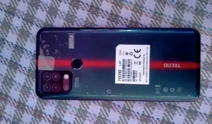 Tecno Pova 6/128 6000amp battery 6.8 inch display - photo 1