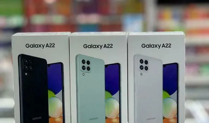 Samsung galaxy A22 (4gb/128gb) brand new pin pack - photo 1