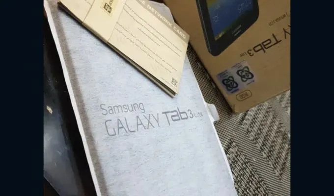Samsung Galaxy tab 3 lite