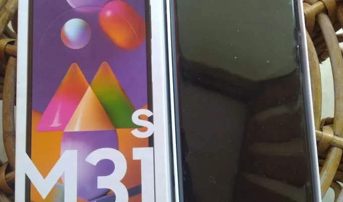 Samsung galaxy M31s 6gb + 128gb box pack brand new - photo 1
