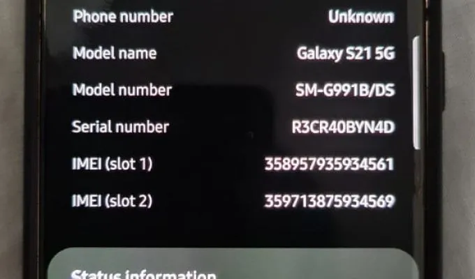 Samsung Galaxy S21 5g (PTA Approved) 8/256GB In Warranty - photo 1