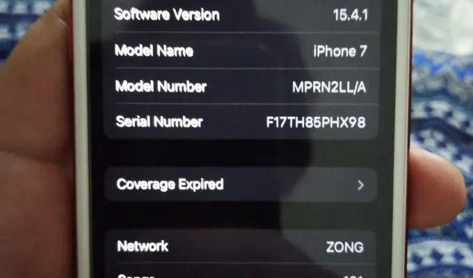 Iphone 7 Red edition