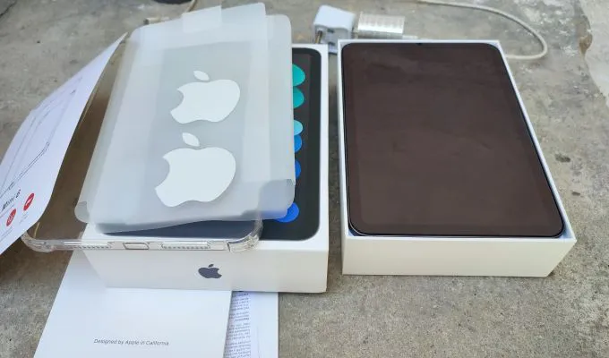 Ipad mini 6 64gb just open box full warranty - photo 2
