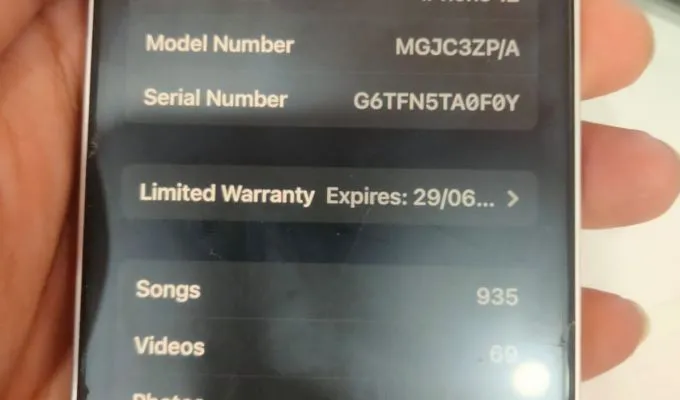IPhone 12 White 128GB PTA Approved Dual Sim Factory Unlocked - photo 1