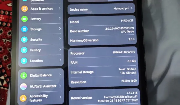 huawei matepad pro 10.8 - photo 1