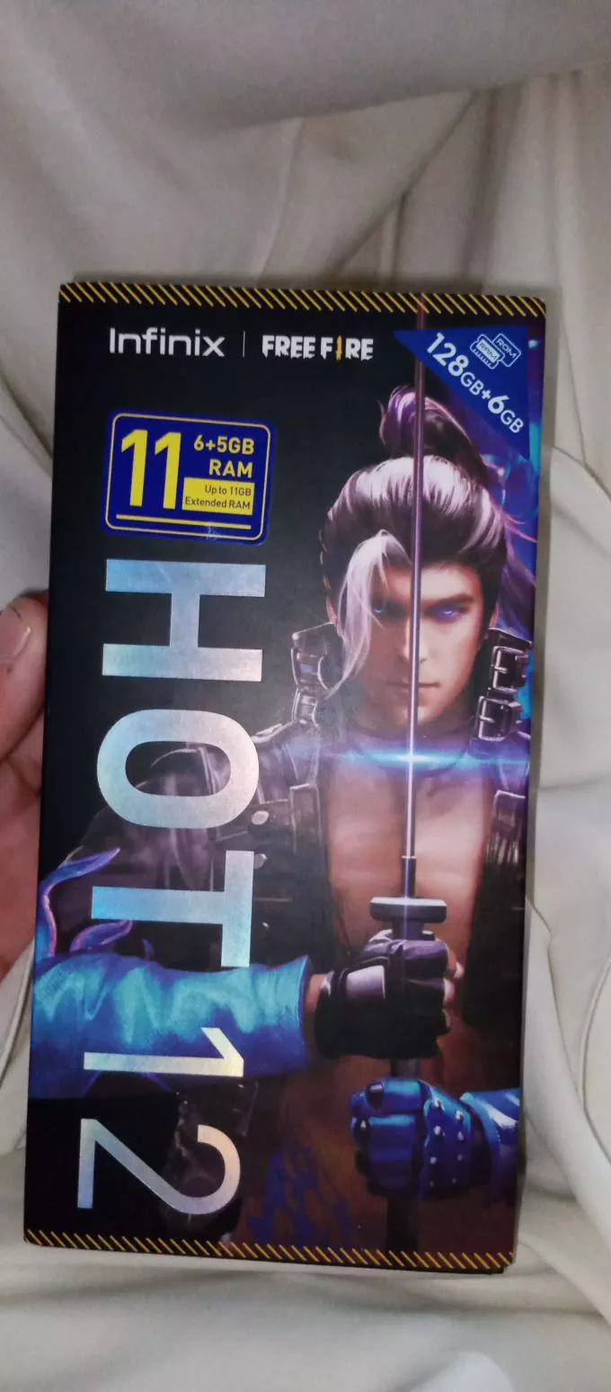  Infinix Hot 12 Only Box open ha 2day used only - photo 1