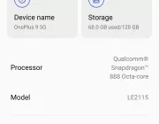 Oneplus 9 - Photos