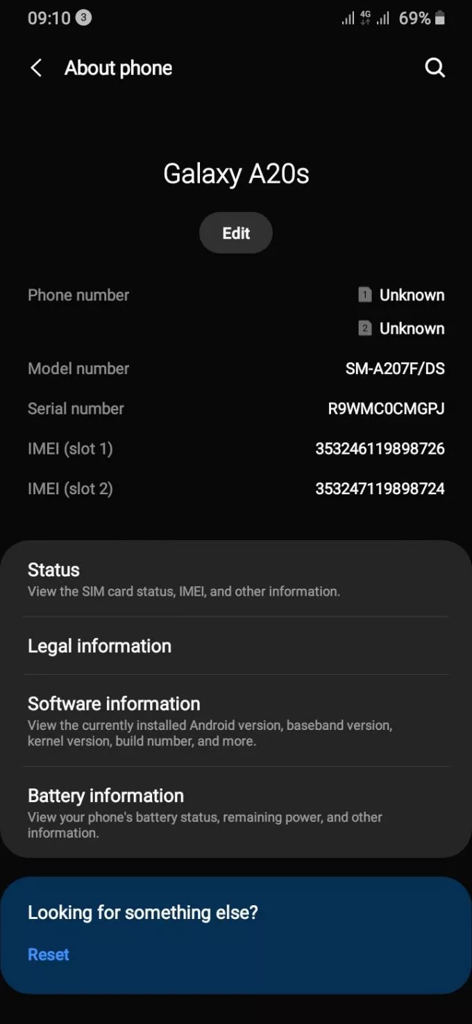 Samsung Galaxy A20 S 3GB Ram 32GB memory - photo 2