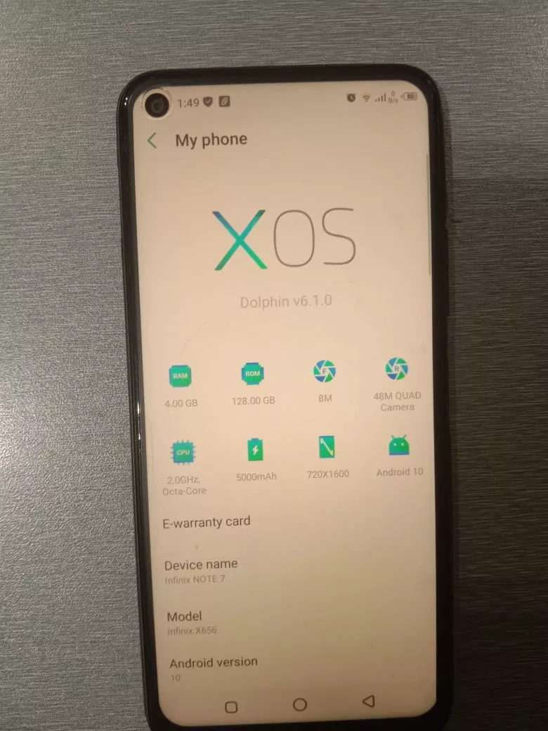 Infinix Note 7 lite 4/128 - photo 1
