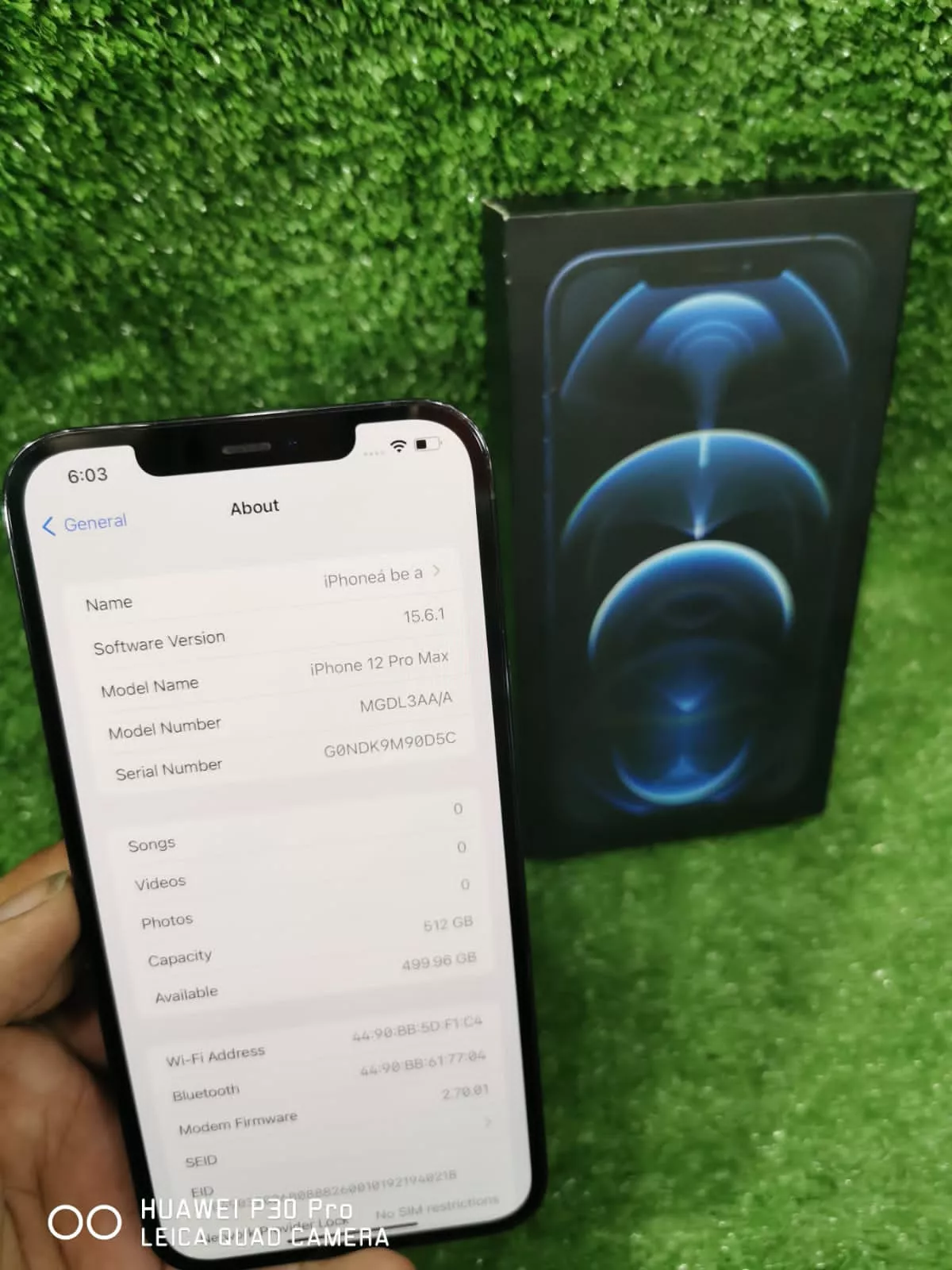 Iphone 12 pro max PTA approved 128 GB Ram 8 GB - photo 2