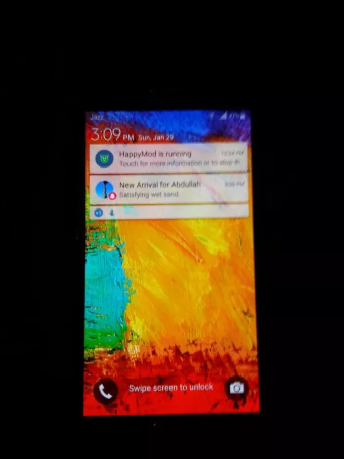 Samsung galaxy note 3 bhai 2 side sa tota ha - photo 1
