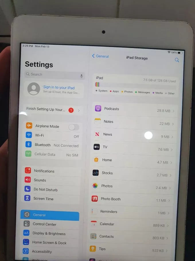 IPad Mini 128gb Urgent - photo 1