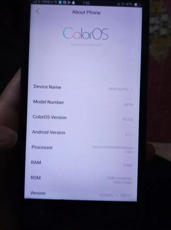Oppo a 37 - photo 3