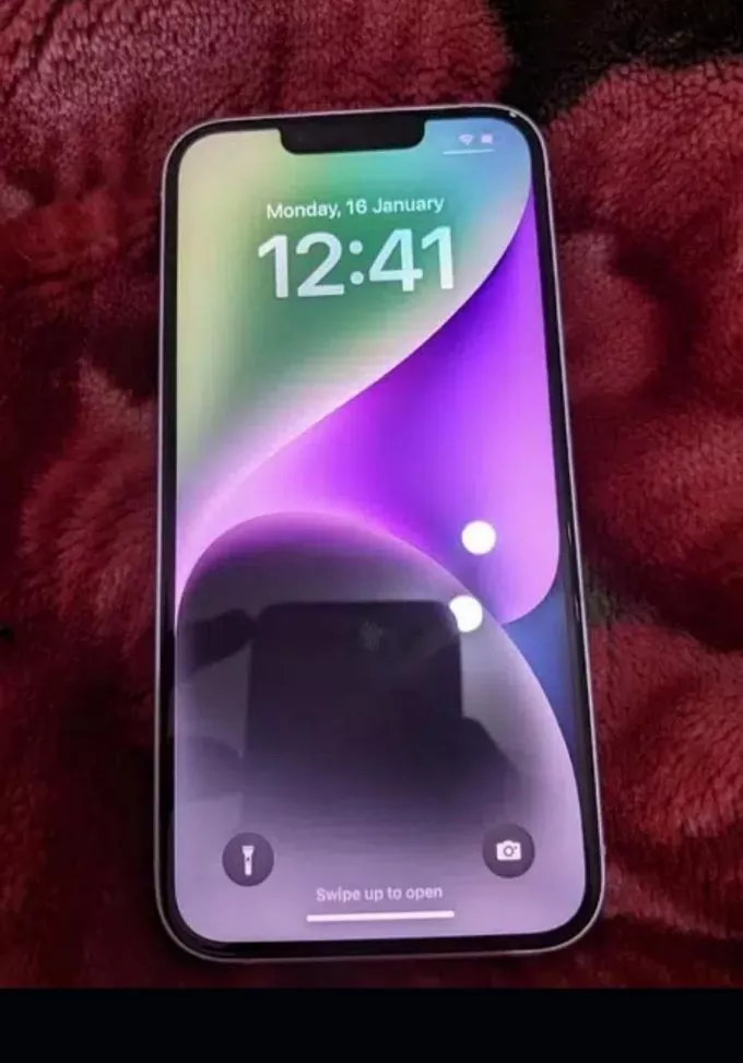 Iphone 14 purple color 100 bettry health - photo 1