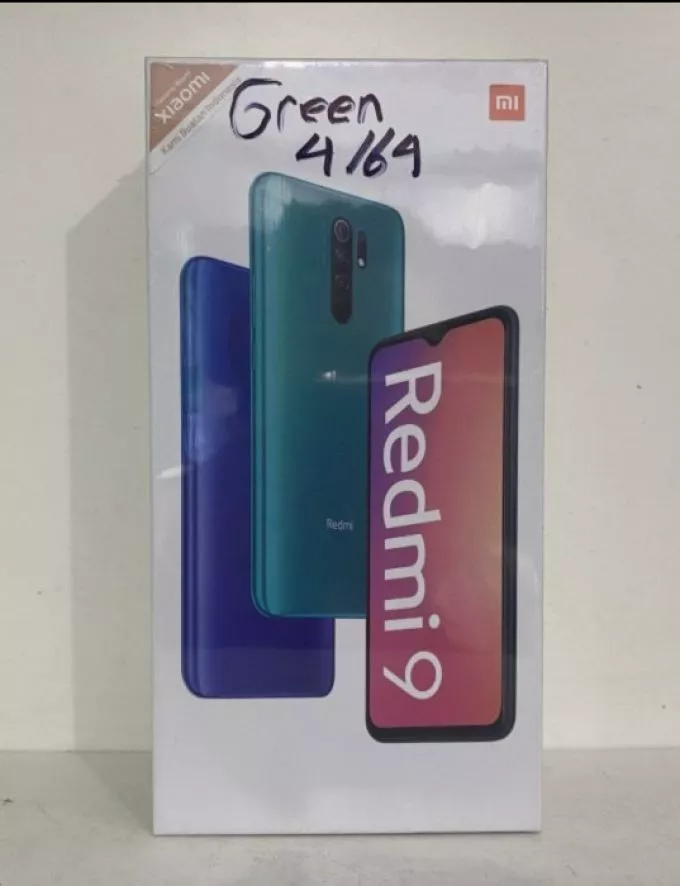 xiaomi Redmi 9 box pack 4gb ram + 64gb Rom - photo 1