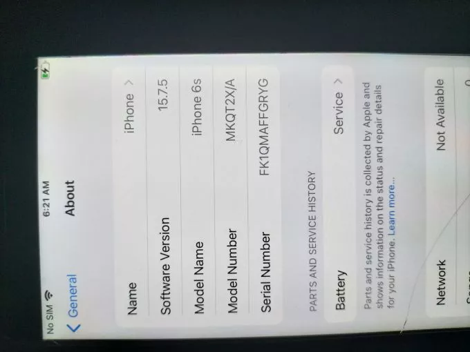 Iphone 6S bypassed 128gb - photo 1