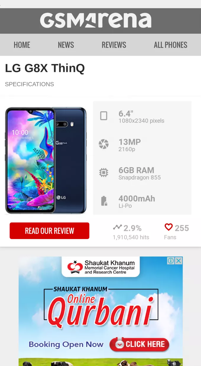 LG G8X ThinQ Urgent sale - photo 1