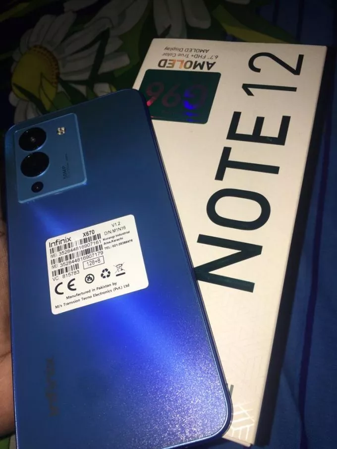 Infinx Note 12 8GB+3GB - photo 1