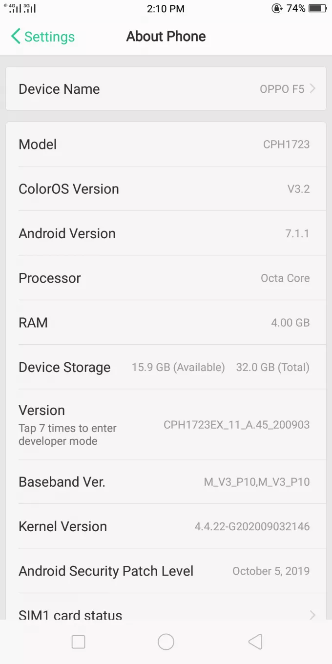 Oppo a5  4/32 - photo 1