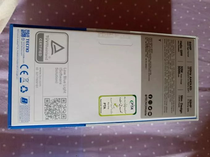 Tecno camon 20 pro open box - photo 1