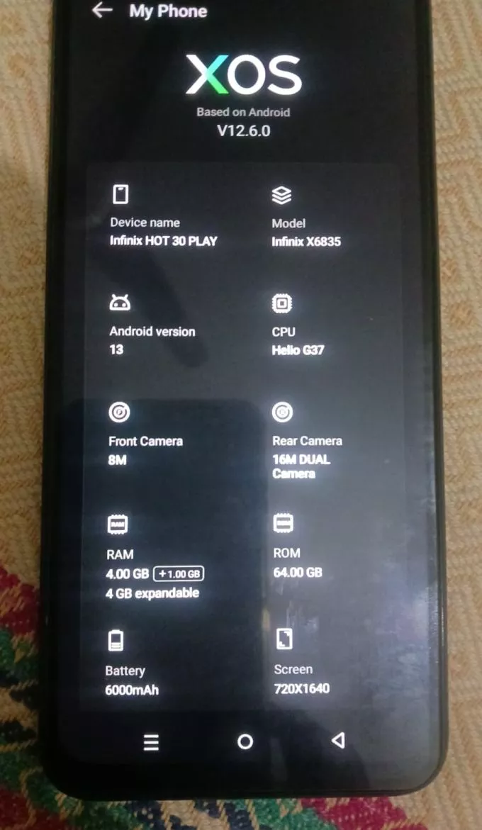 INFINIX HOT 30 PLAY - photo 2