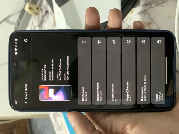 Oneplus 6 6/64GB - photo 1