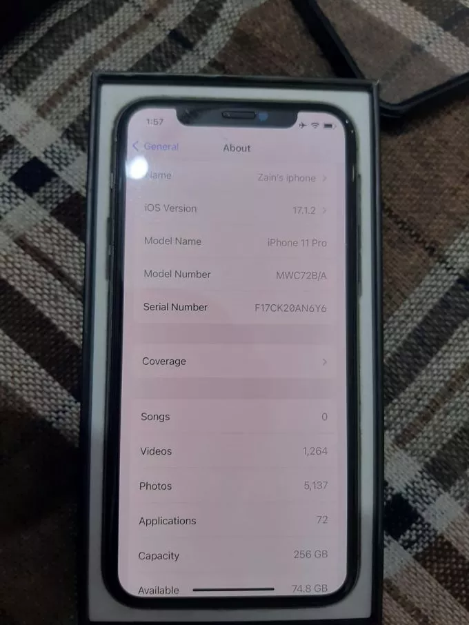 Iphone 11 Pro 256GB Non Pta - photo 2