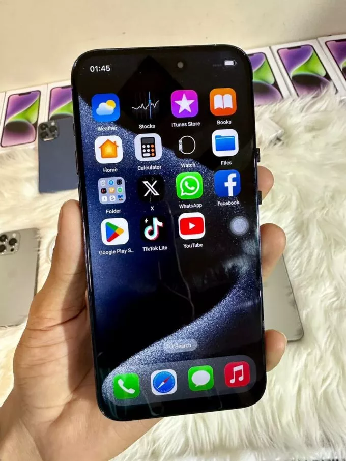 IPHONE 15 PRO MAX TITINIUM MASTER CLONE - photo 2