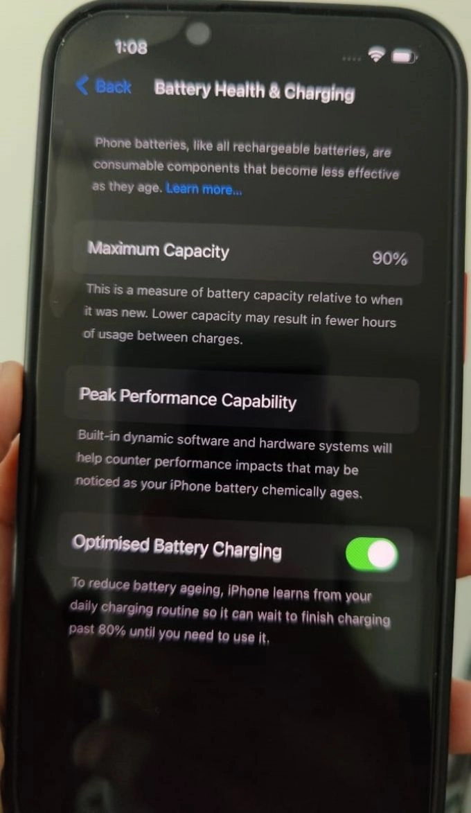 Iphone 14 128 GB Midnight - photo 3