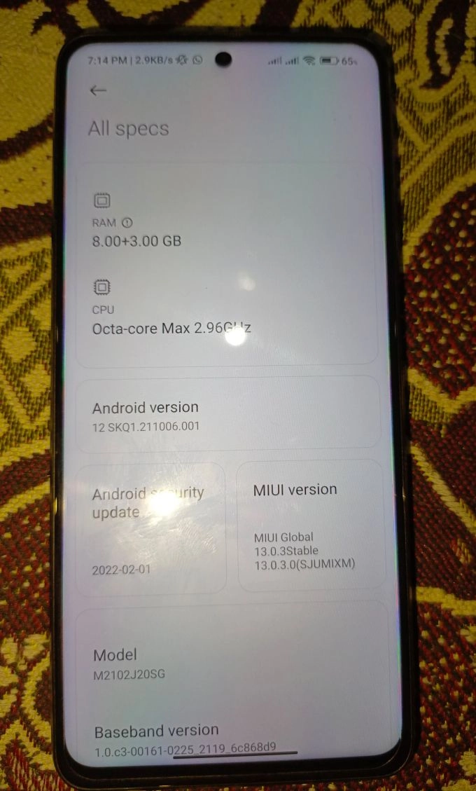 Poco X3 Pro 8+3 GB Ram 256 GB Rom - photo 3