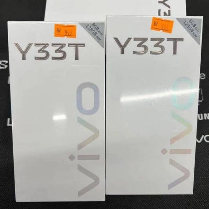 Vivo Y33T 8gb/128gb box pack - photo 1