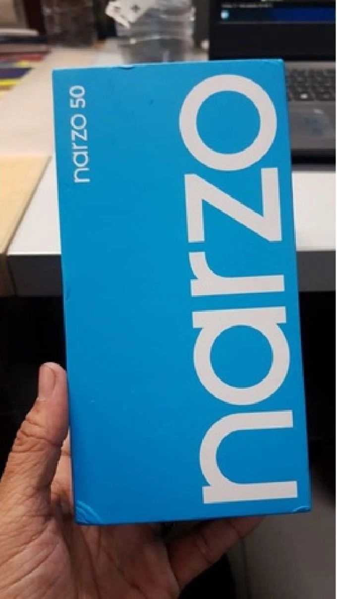 Realme Narzo 50 (4gb/64gb) box pack