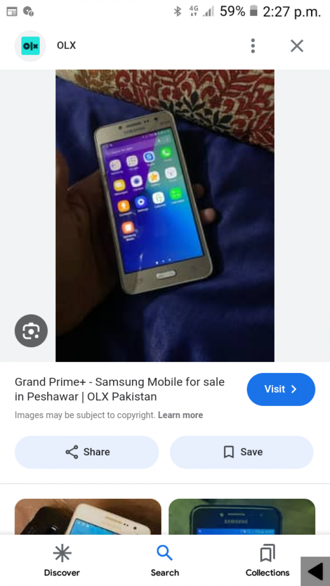 Samsung grand prime plus 2 16gb full ok pta approved - photo 3