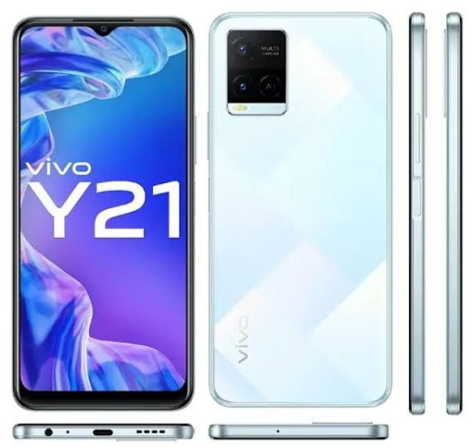 Vivo Y21 PTA Approved With Box And Charger - photo 1