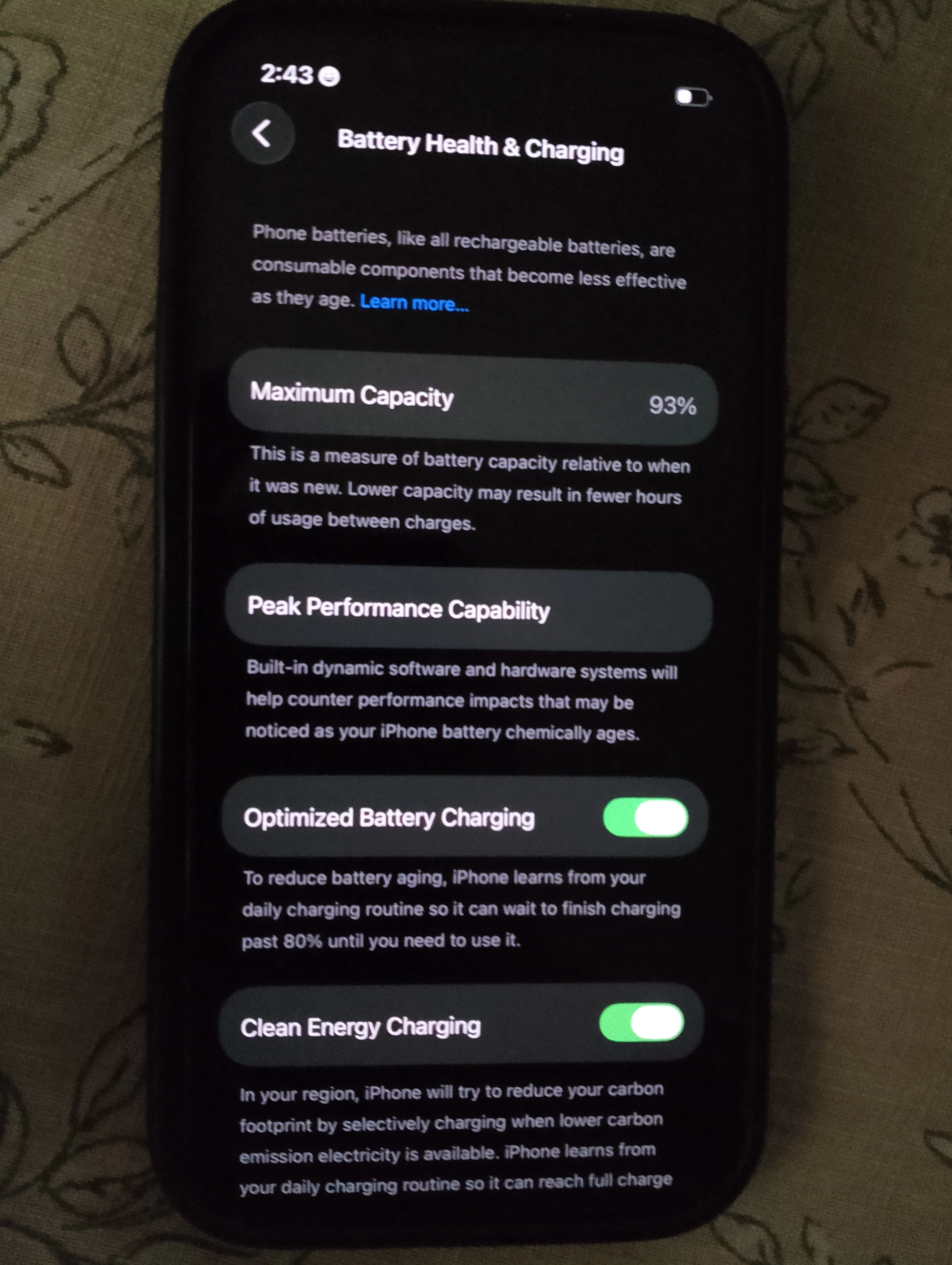 iPhone 14 128GB Blue JV | 93% Battery | Neat Condition - photo 2