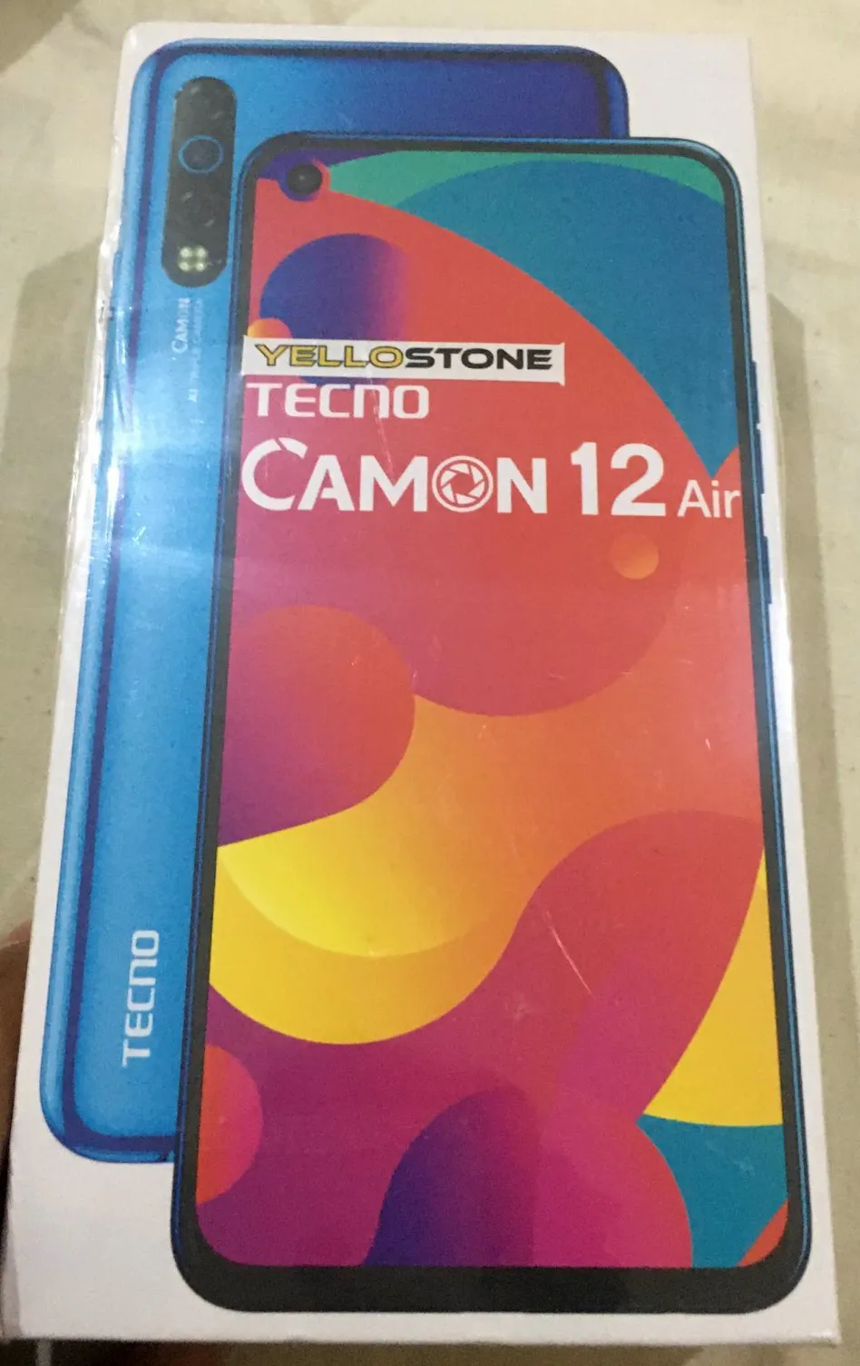 Tecno Camon 12 Air Stellar Purple Color PTA Approved - photo 1