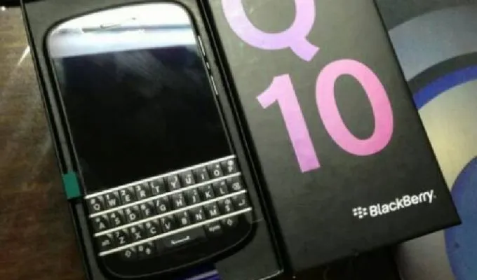 Blackberry Q10 box pack pta register - photo 1