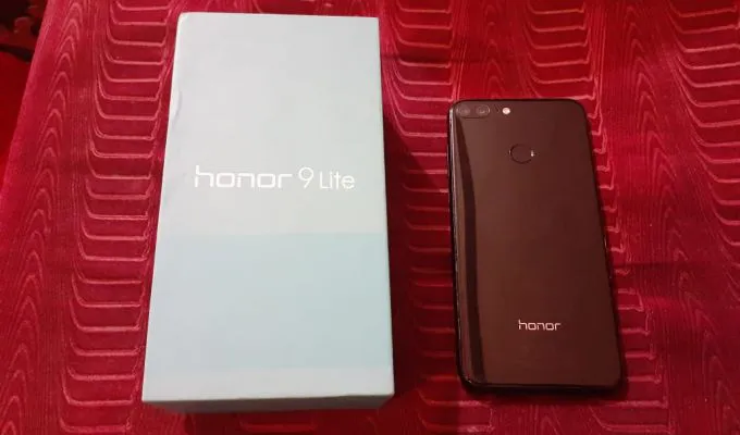 Honor 9 lite with box black color - photo 2