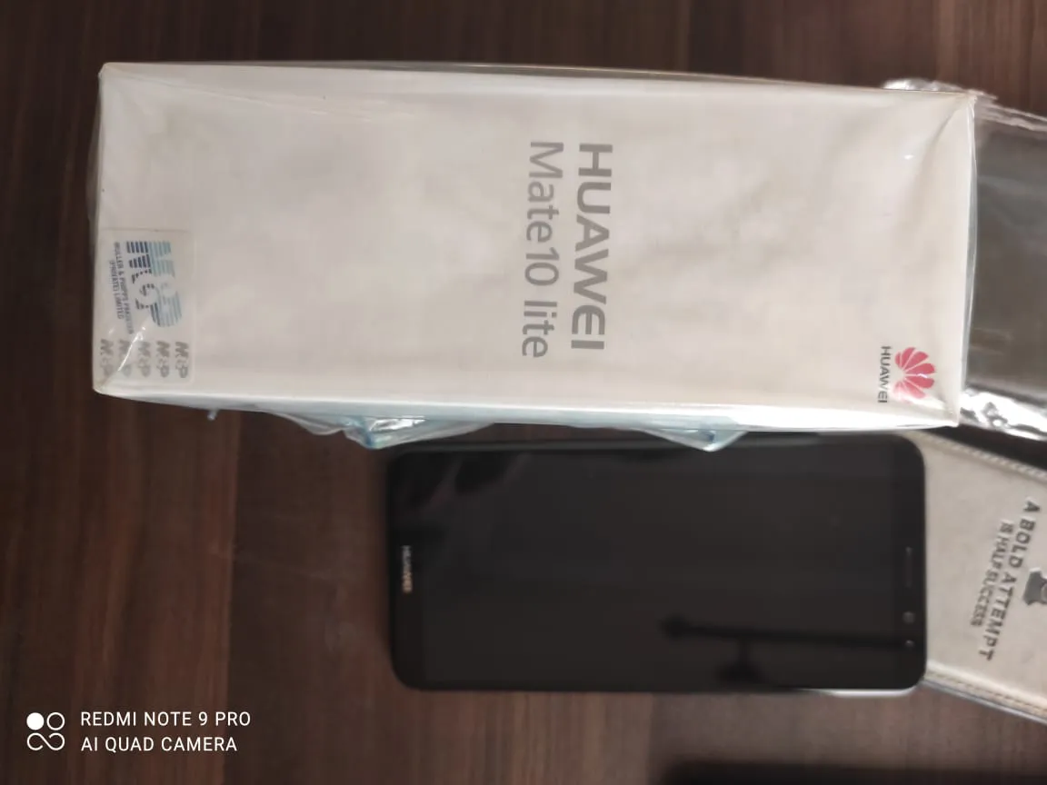Huawei mate 10 lite black color - photo 3