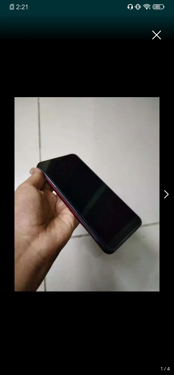 vivo red colour and face lock 10 to 10 condition - photo 1