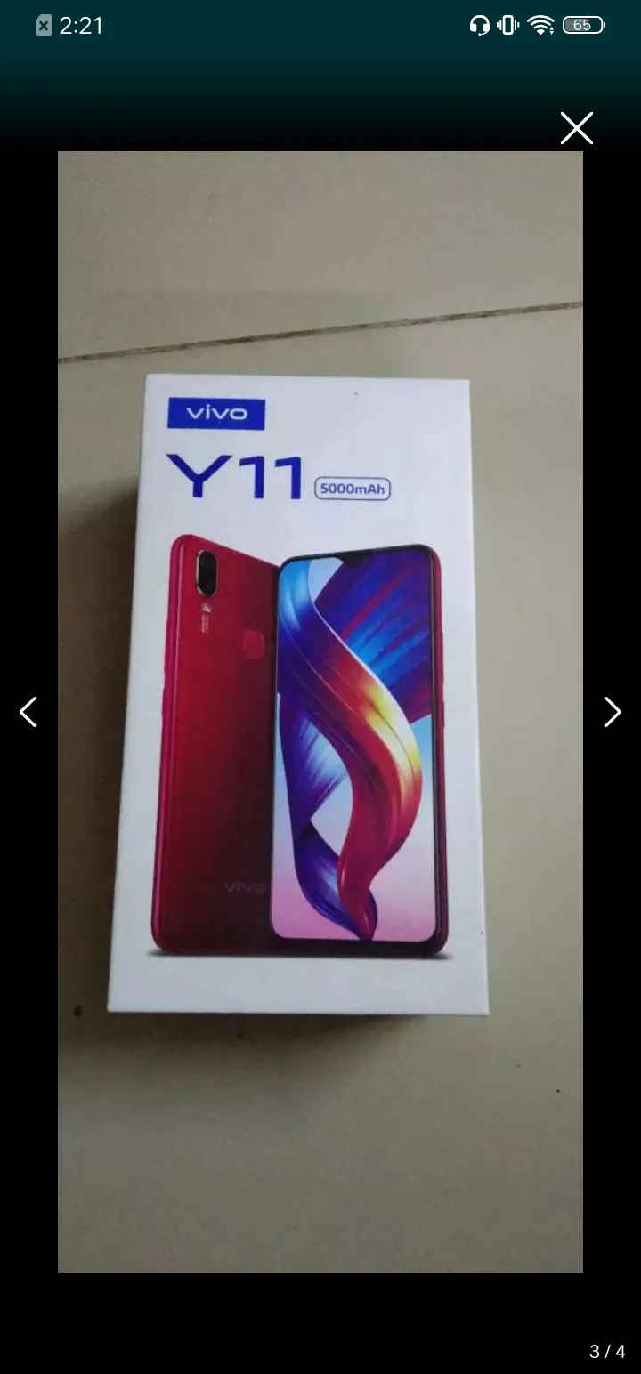 vivo red colour and face lock 10 to 10 condition - photo 2